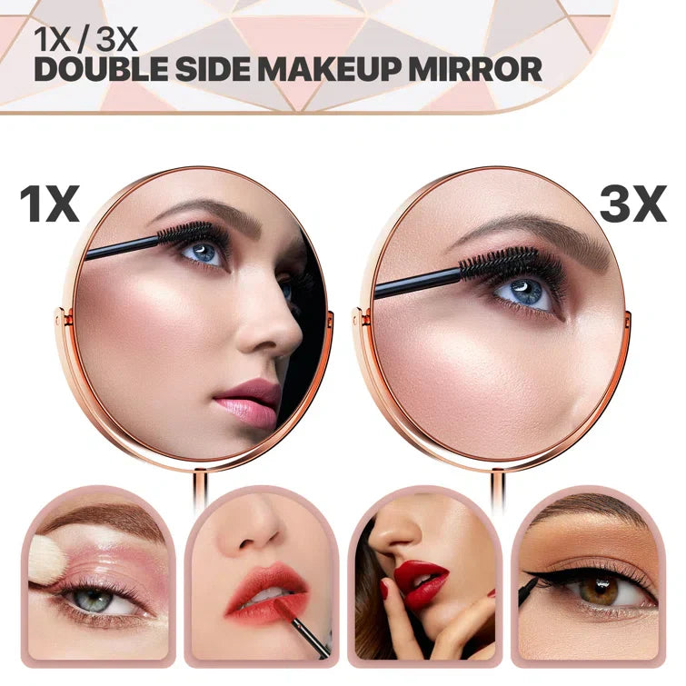 Portable Free Standing Table Makeup Mirror